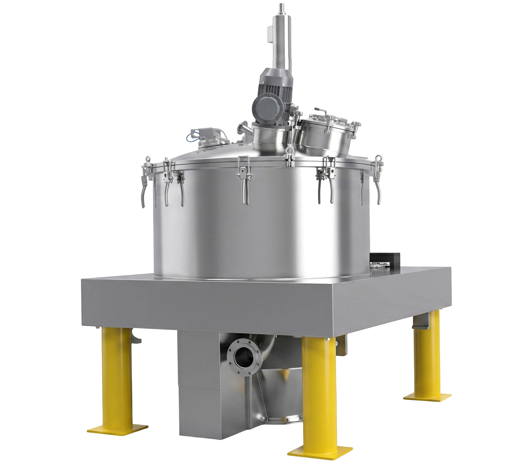 LLGZ Flat Plate Large Clamshell Automatic Scraper Bag-pulling Discharge Centrifuge