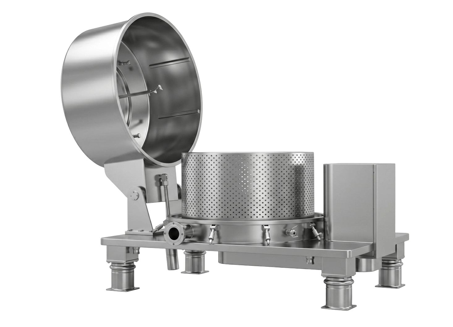 PQSB Flat Plate Whole Clamshell Centrifuge